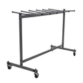 Zown Chair Trolley, Folding Chairs, Capacity 60 Chairs, Grey Color 60248GRY1E